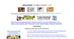 Desktop Screenshot of muydelgada.com